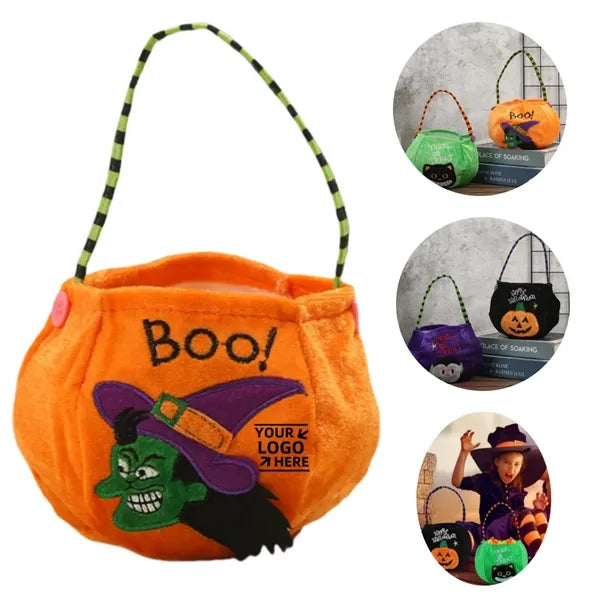 Cute Halloween Candy Bags Portable Pumpkin Handbag