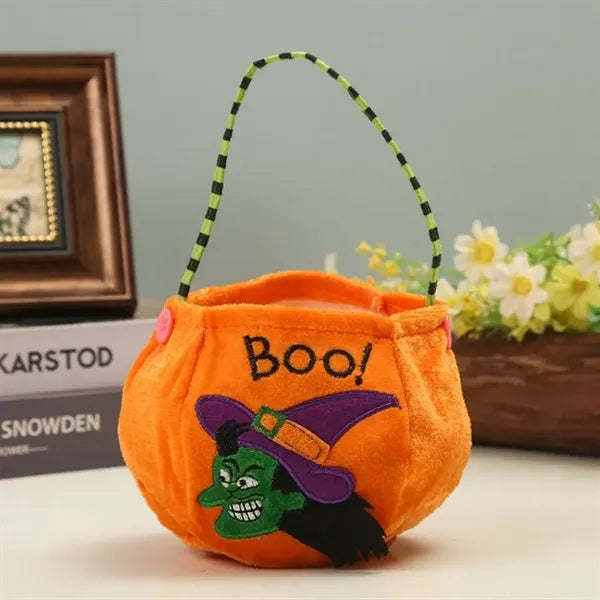 Cute Halloween Candy Bags Portable Pumpkin Handbag