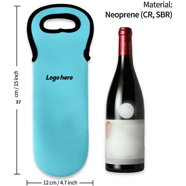 Insulated Neoprene Wine Tote