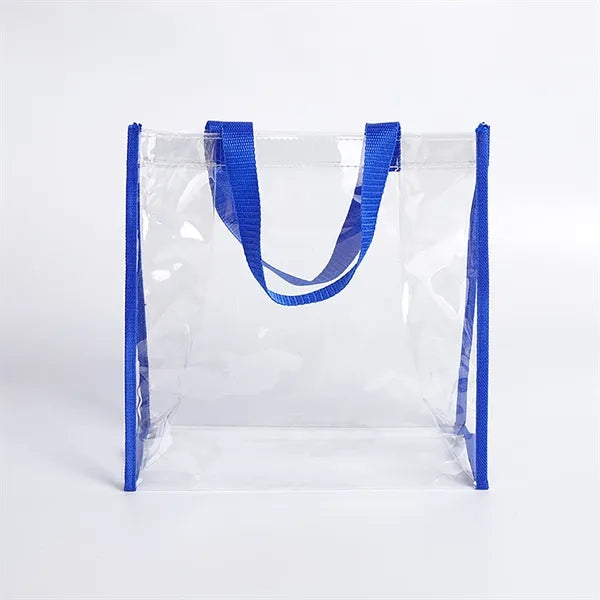 Clear Stadium Approved Plastic Tote Bag