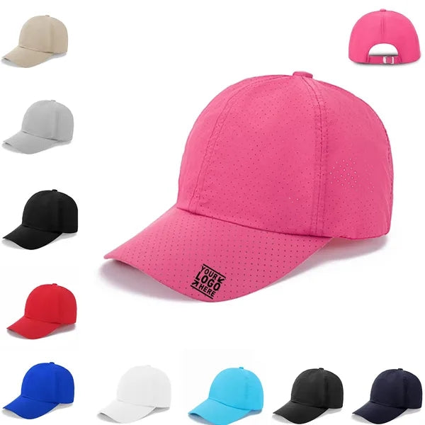 Breathable Quick Dry Mesh Baseball Cap Sun Protection Hat