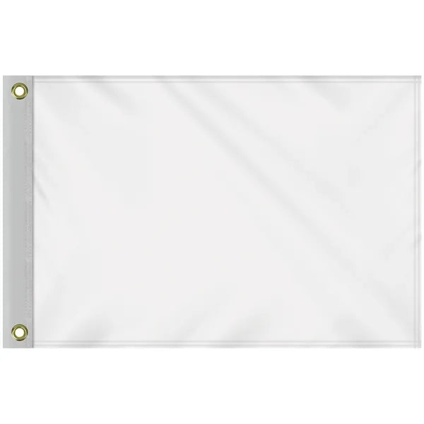 14" x 20" Single Reverse Golf Flag with Heading & Grommets