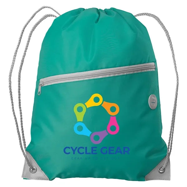 Daypack - RPET Drawstring Backpack - ColorJet