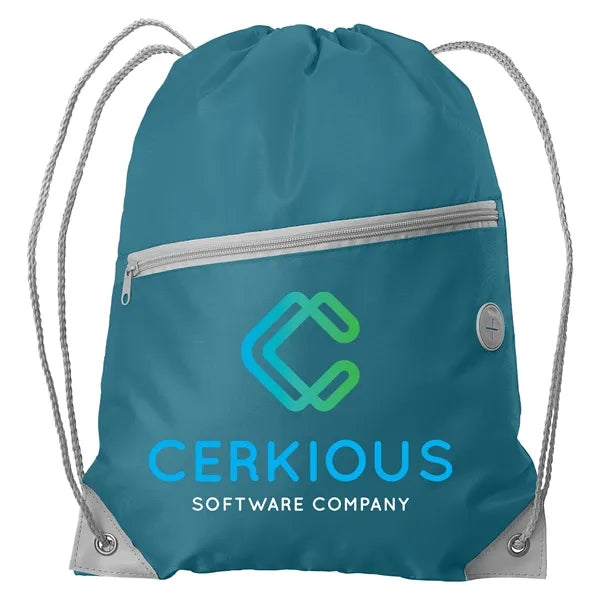 Daypack - RPET Drawstring Backpack - ColorJet