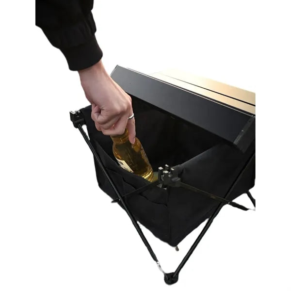 Aluminum Alloy Beach Folding Table with Carrying Pouch