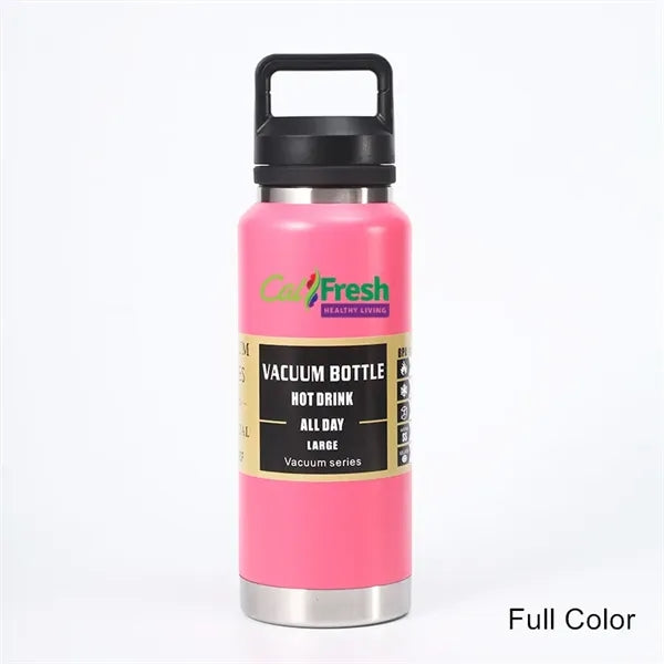 36 oz Vacuum Insulated Stainless Steel Bottle with Chug Cap