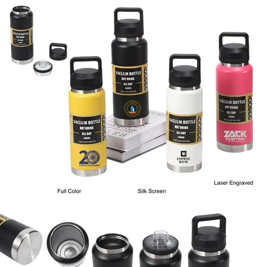 36 oz Vacuum Insulated Stainless Steel Bottle with Chug Cap