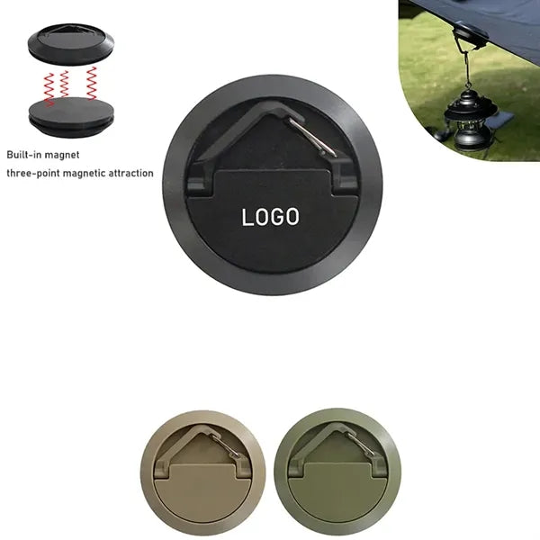 2 4/5" ABS Camping Hiking Tents Hanging Strong Magnetic Hook