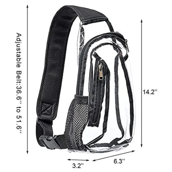 PVC Clear Security Backpack