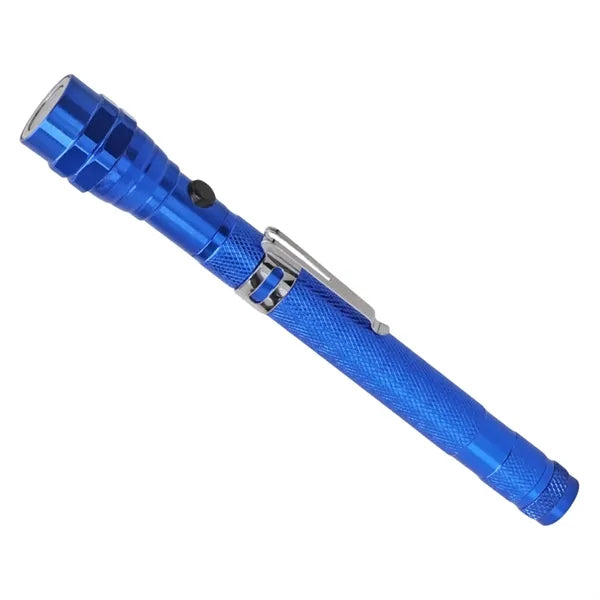 Flexible Magnetic Pickup Tool w/ Telescoping LED Flashlight