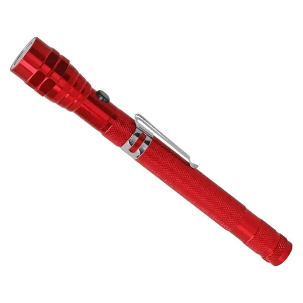 Flexible Magnetic Pickup Tool w/ Telescoping LED Flashlight