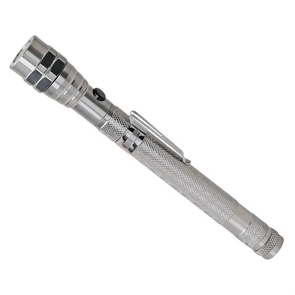 Flexible Magnetic Pickup Tool w/ Telescoping LED Flashlight