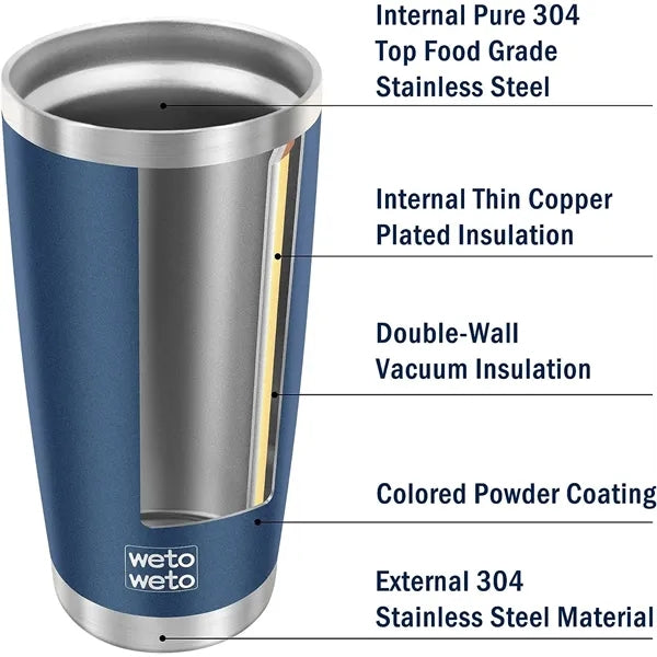 20 oz Tumbler Stainless Steel Vacuum Insulated