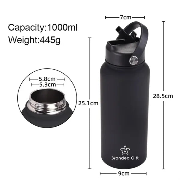 Double Wall Vacuum Insulated Stainless Steel Water Bottle