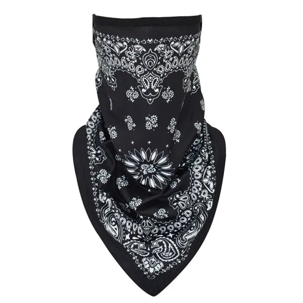 Full Color Neck Gaiter Face Bandana mask w/ Ear Loop