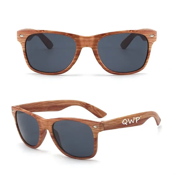 Wood Grain Sunglasses