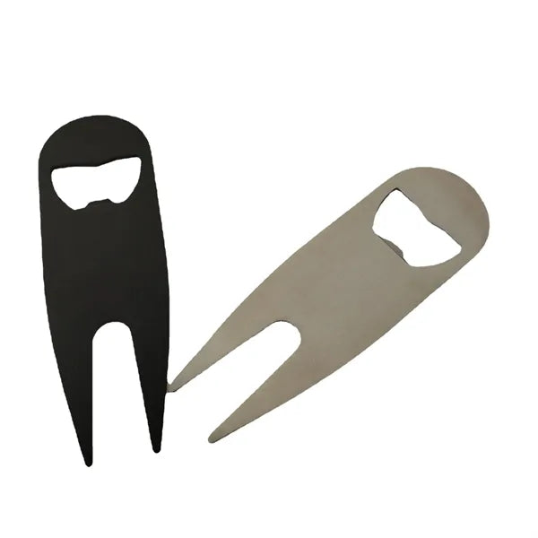 Stainless Steel Golf Divot Tool Bottle Opener