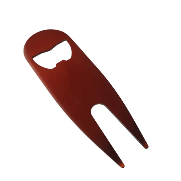 Stainless Steel Golf Divot Tool Bottle Opener