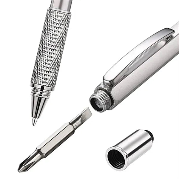 Gifts For Men,6 in 1 Multitool Pen With Level Ruler