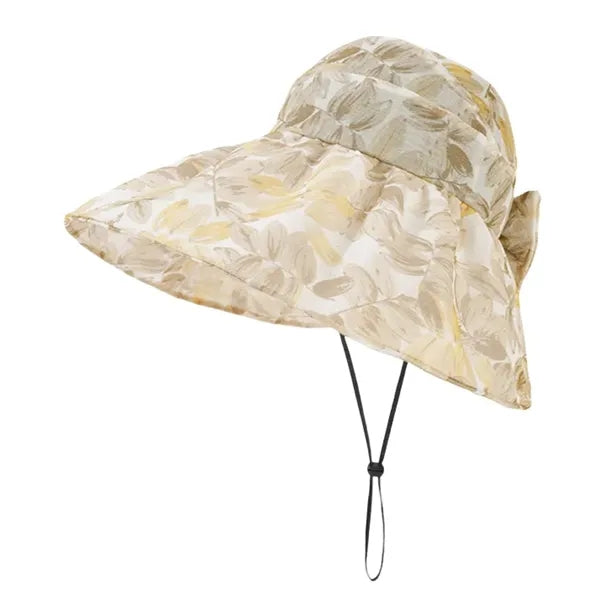 Male Foldable Sun Hat with Big Brim