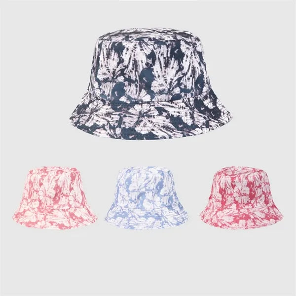 Colorful Printed Double-sided Cotton Bucket Hat