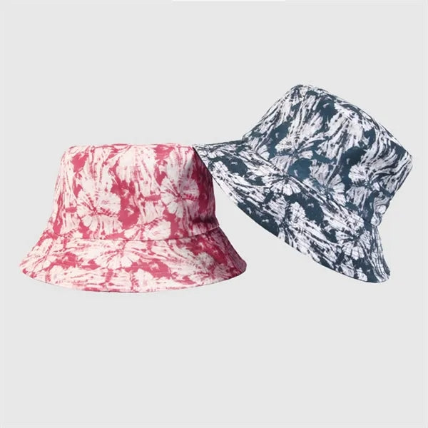 Colorful Printed Double-sided Cotton Bucket Hat