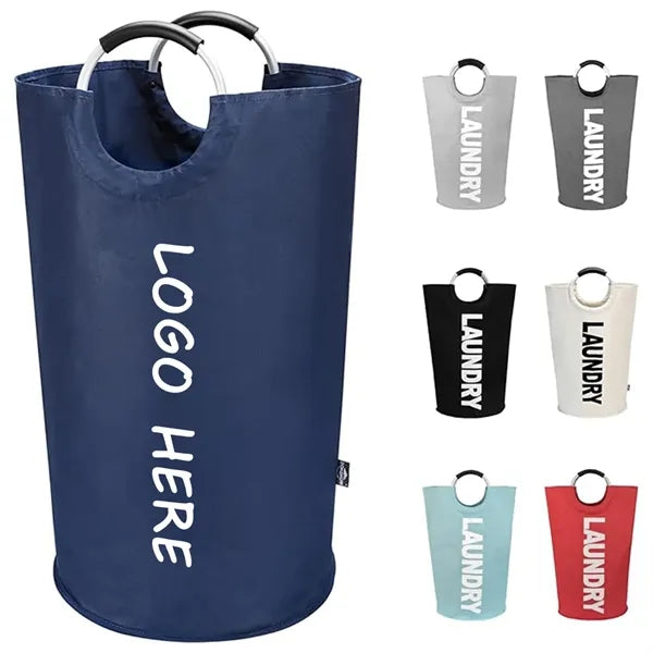 90L Large Laundry Basket Waterproof Clothes Bin Collapsible