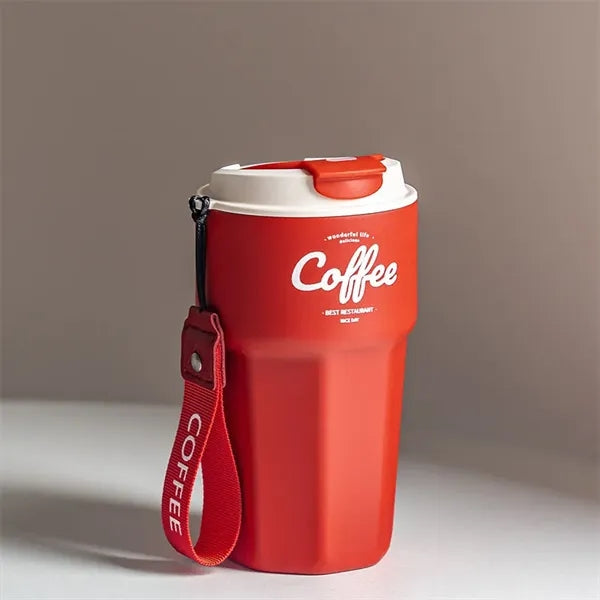 14oz Double-Wall Stainless Steel Coffee Cup
