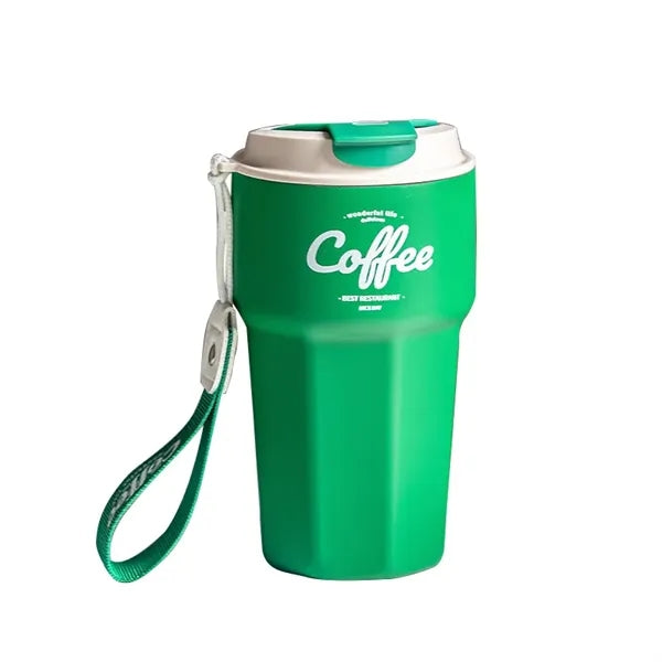 14oz Double-Wall Stainless Steel Coffee Cup