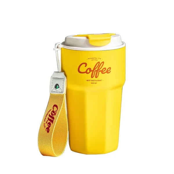14oz Double-Wall Stainless Steel Coffee Cup