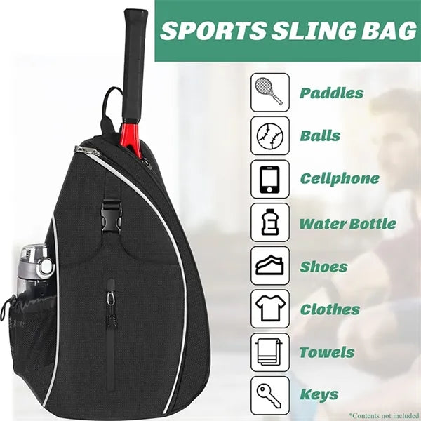 Tennis Crossbody Bag, Convenient Style
