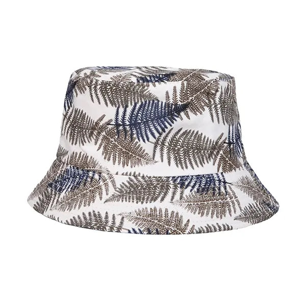 Leaf Printed Personalized Shade Bucket Hat