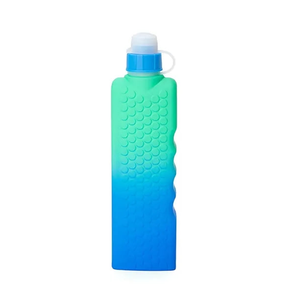 Curved close-fitting squeeze waist bag water cup