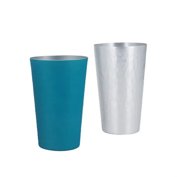 12 oz color changing aluminum refrigerated drink cup