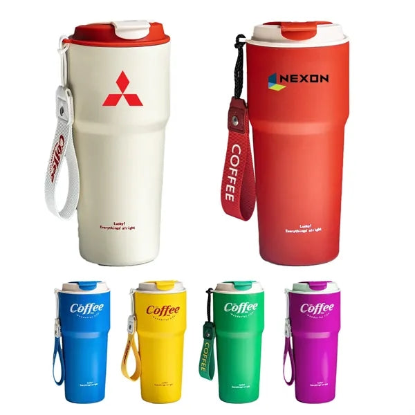 21oz Double-Wall Stainless Steel Coffee Cup