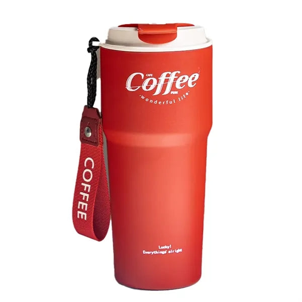21oz Double-Wall Stainless Steel Coffee Cup