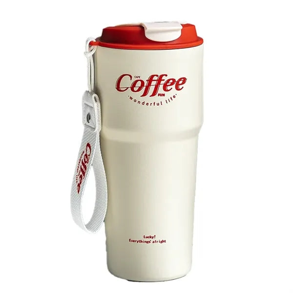 21oz Double-Wall Stainless Steel Coffee Cup
