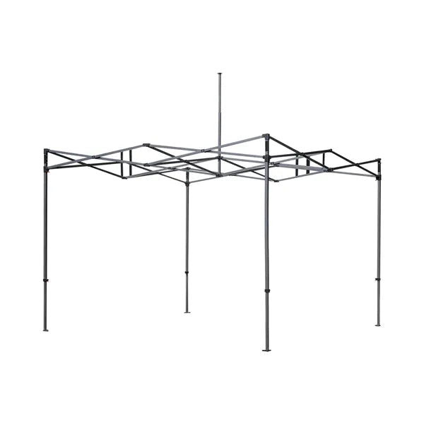 10' Heavy Duty Steel Pop Up Canopy w/600 Denier Polyester