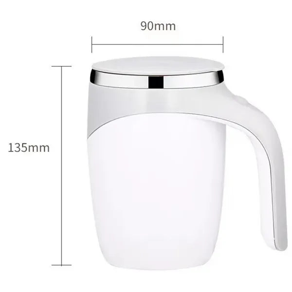Automatic magnetic stirring coffee cup