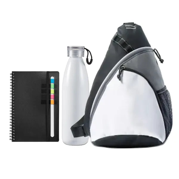 Sling Bag with Bottle & Journal