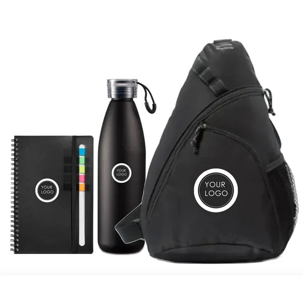 Sling Bag with Bottle & Journal