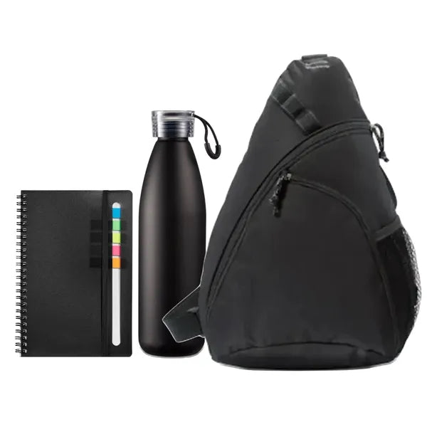 Sling Bag with Bottle & Journal