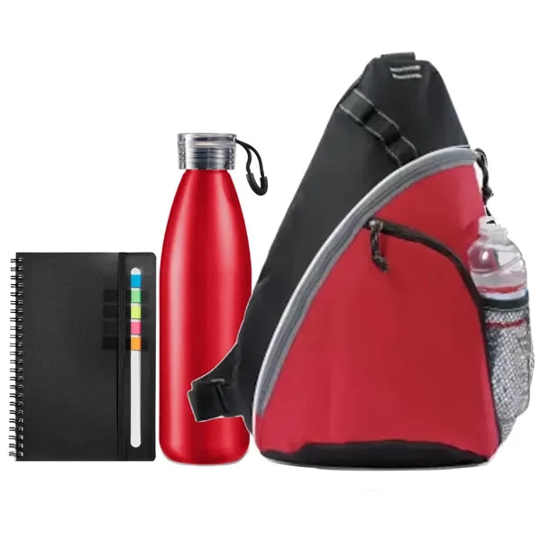 New Hire Sling Bag with Bottle & Journal