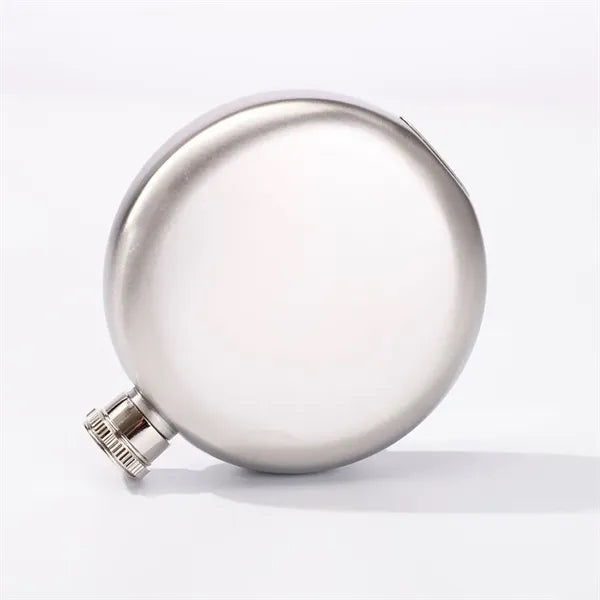 Round Hip Flask 304 Stainless Steel