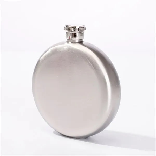 Round Hip Flask 304 Stainless Steel