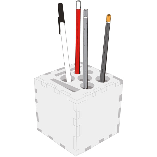 3" Puzzle Cube Organizer