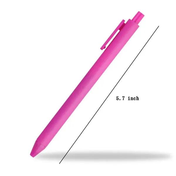 Quick Dry Ink Fine Point 0.5mm Retractable Press Gel Pen