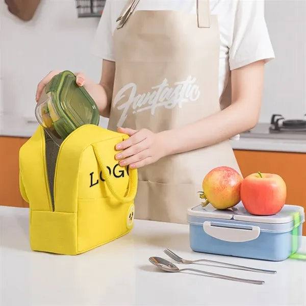 Waterproof 600D Oxford Cloth Lunch Box Insulated Tote Bag