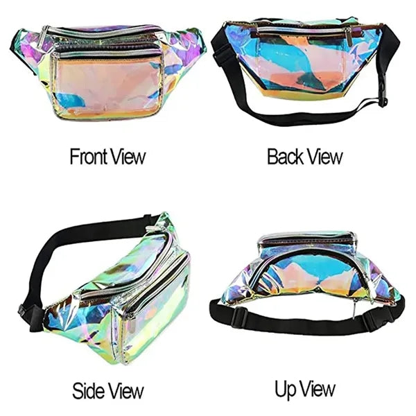 Holographic PVC Belt Bag