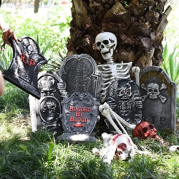 Halloween tombstone props